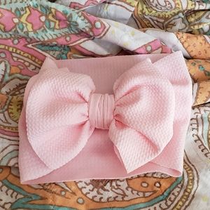 Big messy bow baby pink etsy custom